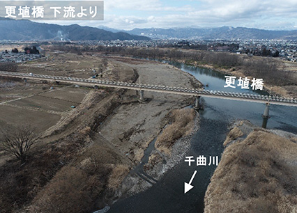 更埴地区河道掘削工事